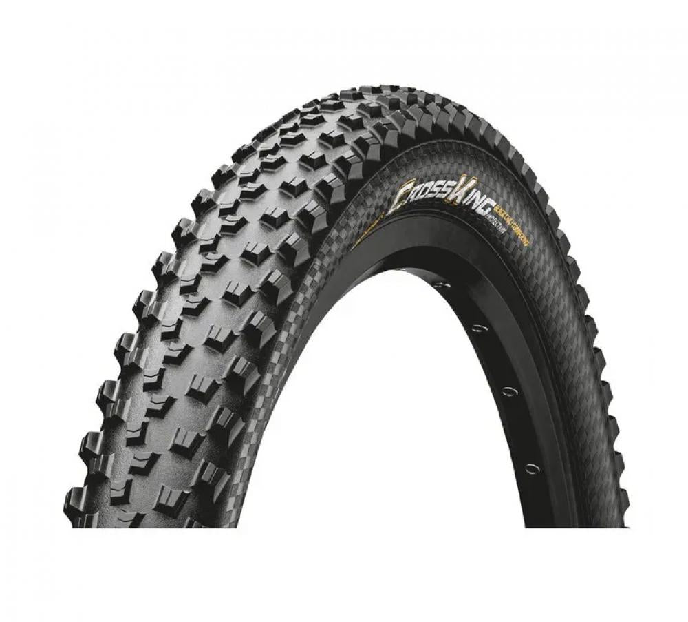 Continental Cross King 24x2.00" 50-507 MTB-Reifen, schwarz, Drahtreifen, E-25, 3/180 TPI, 3,5-4,5 bar, 620 g, Allrounder mit sicherem Kurvenhalt und ruhigem Rollverhalten