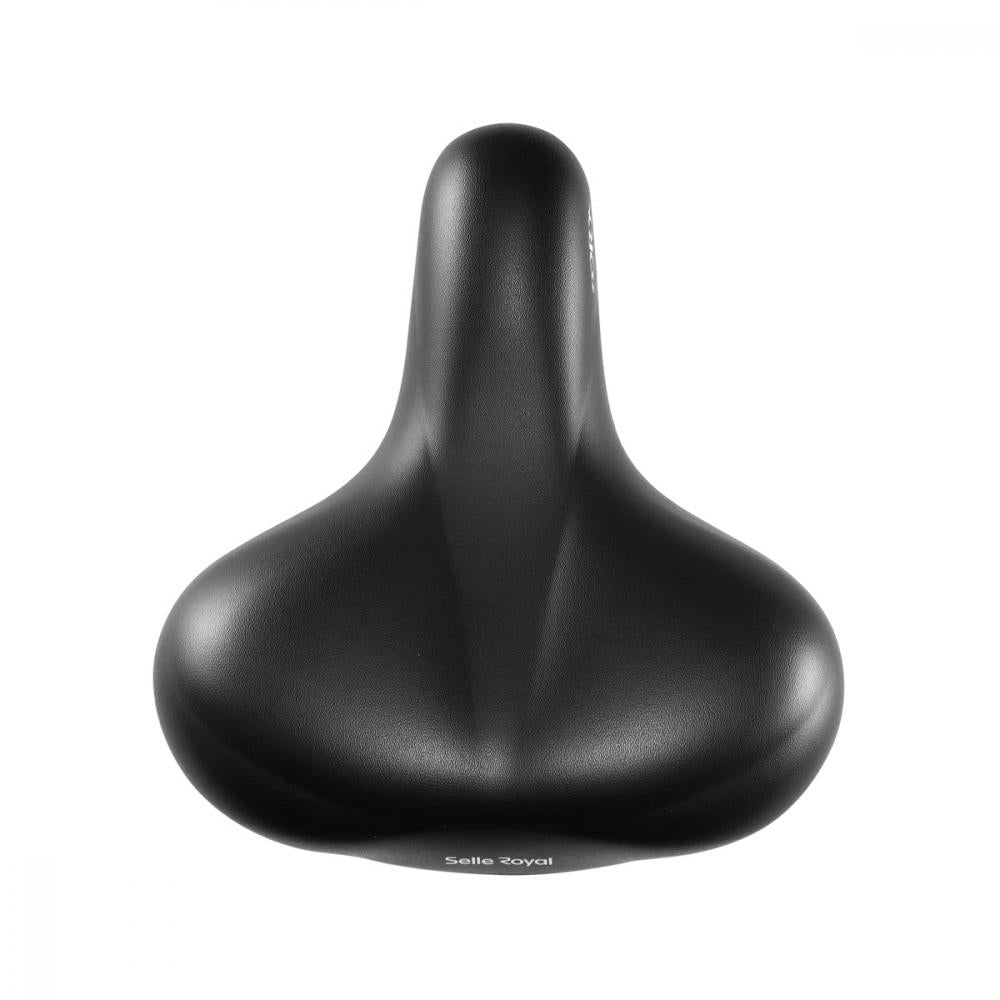 Selle Royal Torx Premium Sattel schwarz, Unisex, 275x250mm, hoher Komfort, stoßabsorbierend, ergonomisch für entspannte Sitzp