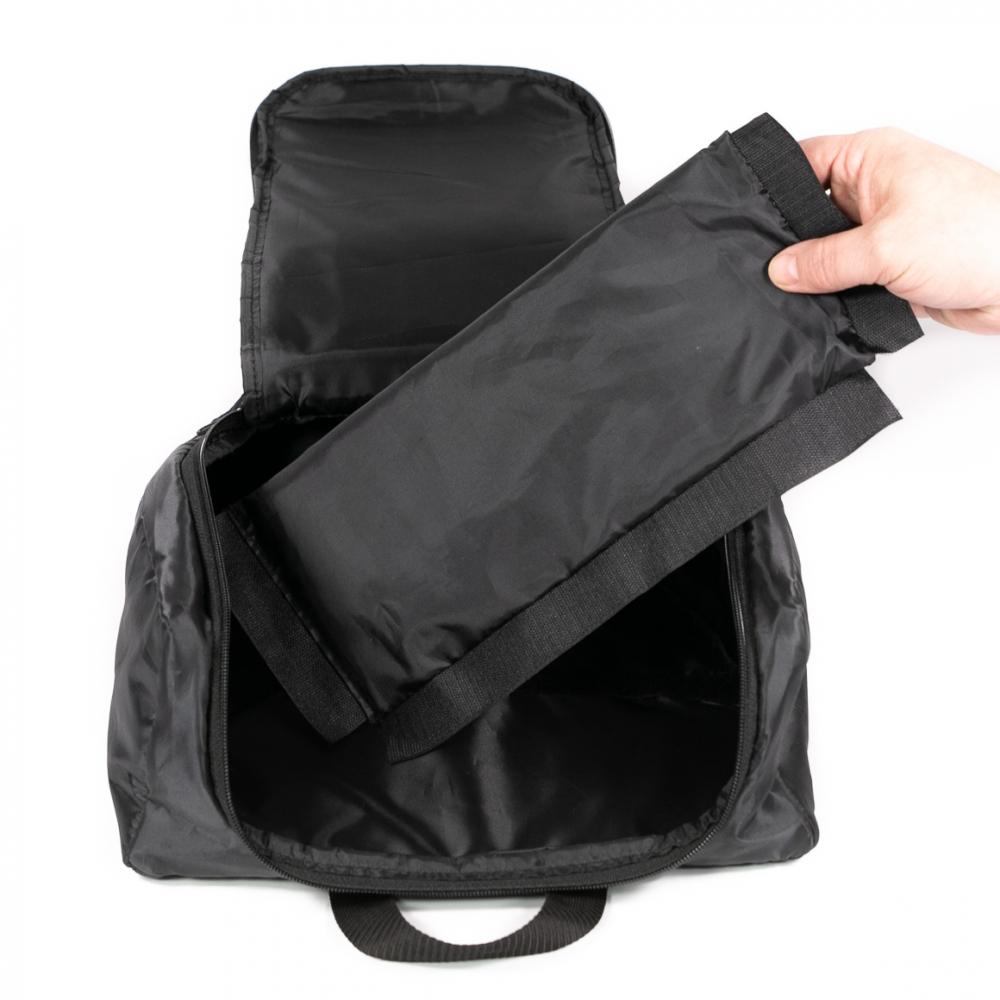 Haberland Einsatz für Einzel-/Doppeltaschen schwarz - mehr Ordnung auf Tour