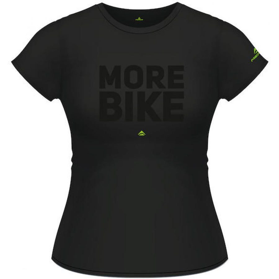 Merida T-Shirt Lady MORE BIKE Edition XS Schwarz - komfortables Damen-Freizeitshirt