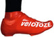 VeloToze Überschuh 2.0 kurz rot S/M - wasserdichter Aero-Überschuh für kalte Rennradtage