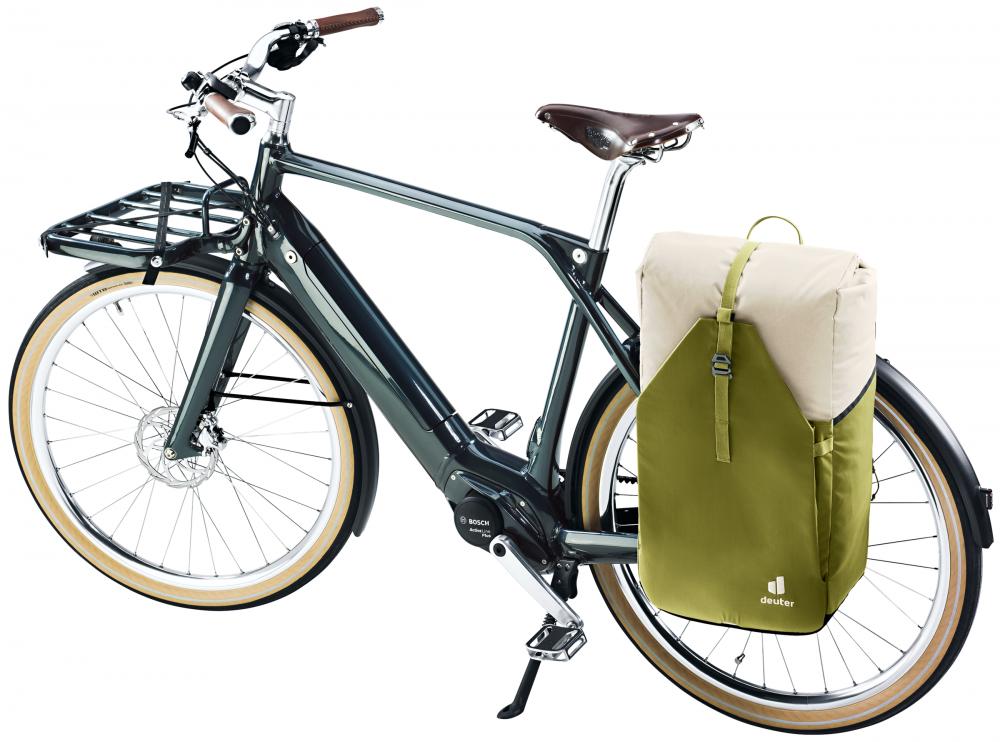 Deuter Xberg 25 Fahrradrucksack 2in1 - Hinterradtasche & Rucksack Cactus-Desert