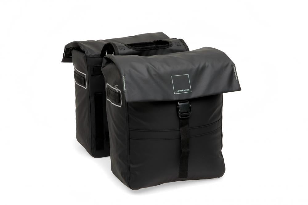 New Looxs Doppelpacktasche Leeds Double Black 2x 19L Black - clevere Gepäcklösung für Alltag und Tour