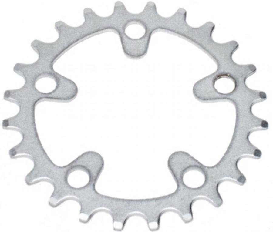 STRONGLIGHT Kettenblatt silber 32 Zähne, 74mm Lochkreis für Fahrradkurbel.