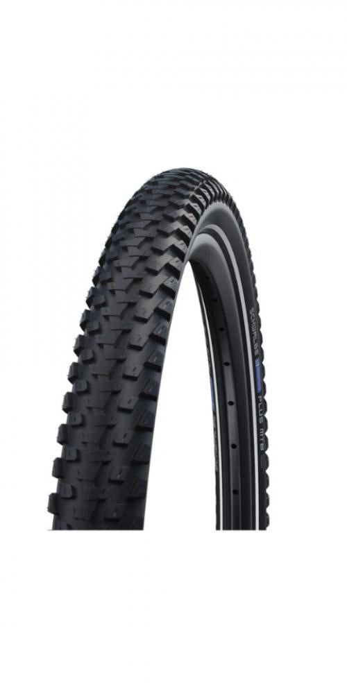 Schwalbe DRAHTREIFEN MARATHON PLUS MTB Perf 65-622 Schwarz - unplattbar für E-MTB & Trekking
