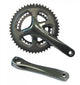 SHIMANO Kurbelgarnitur TIAGRA FC-4700 Kurbelgarnitur - 10-fach, 172,5 mm, 50-34 Zähne, 34 Zähne, Grau