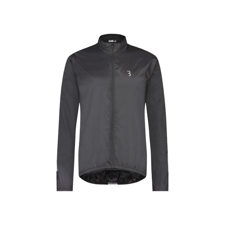 BBB Cycling BaseShield BBW-148 Größe XS schwarz - leichte, winddichte Fahrradjacke