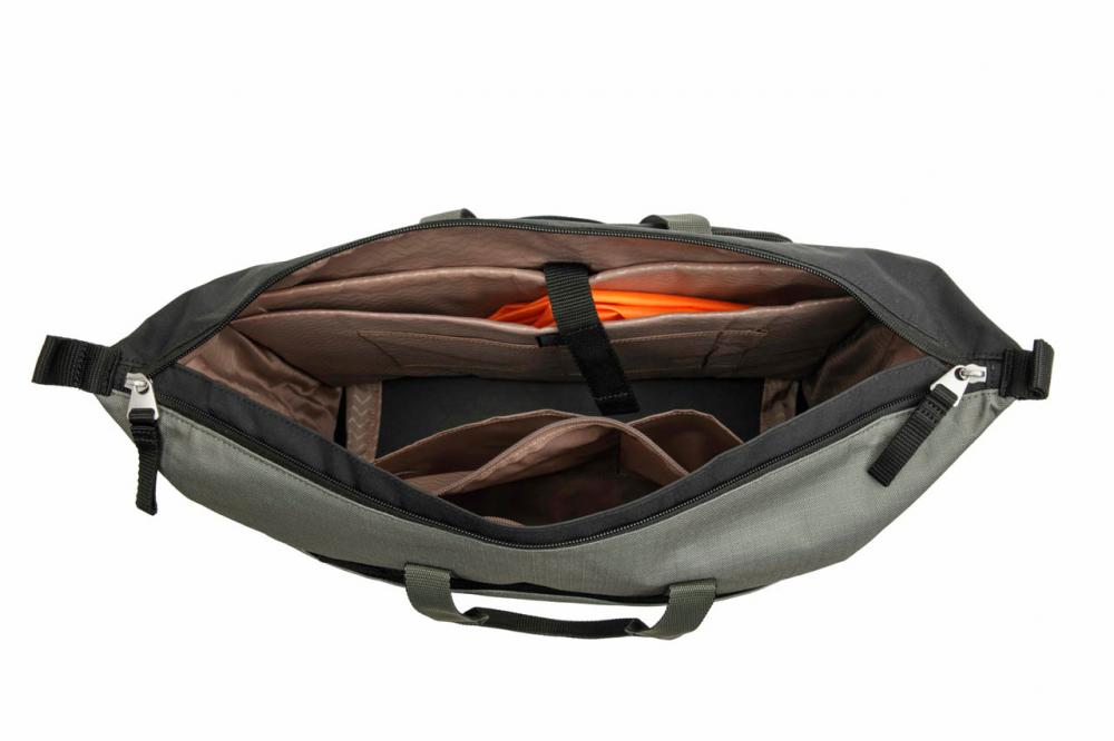 New Looxs Radtasche Osolo Tendo Black/Green 15 Zoll Black - multifunktionale Fahrradtasche