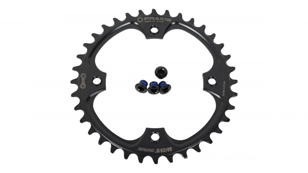 TURBO CHR TURBO - Kettenblatt - 36T 11/12-SPD 104BCD 1X RING STEEL W/ CHAINRING BOLTS PRAXIS (Replaced by S251400001)