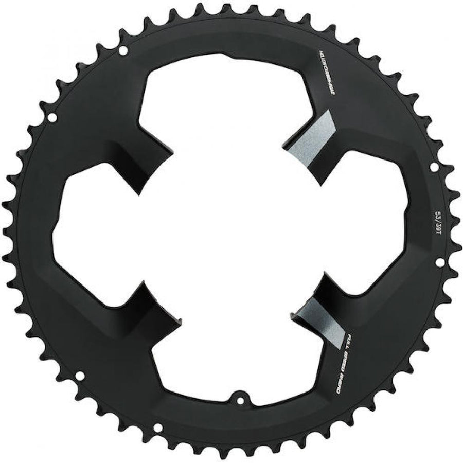FSA Kettenblatt Road K-Force WE 110 mm x 34 T Schwarz - 27 g Leichtgewicht für Rennräder