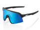 100% S3 - HiPER Mirror Lens unis Matte Black - kontraststarke Performance-Sportbrille