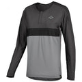 IXS Sports Division iXS Flow XTG Women's Long Sleeve Henley 40 graphite/black - wetterfestes Bike-Langarmshirt