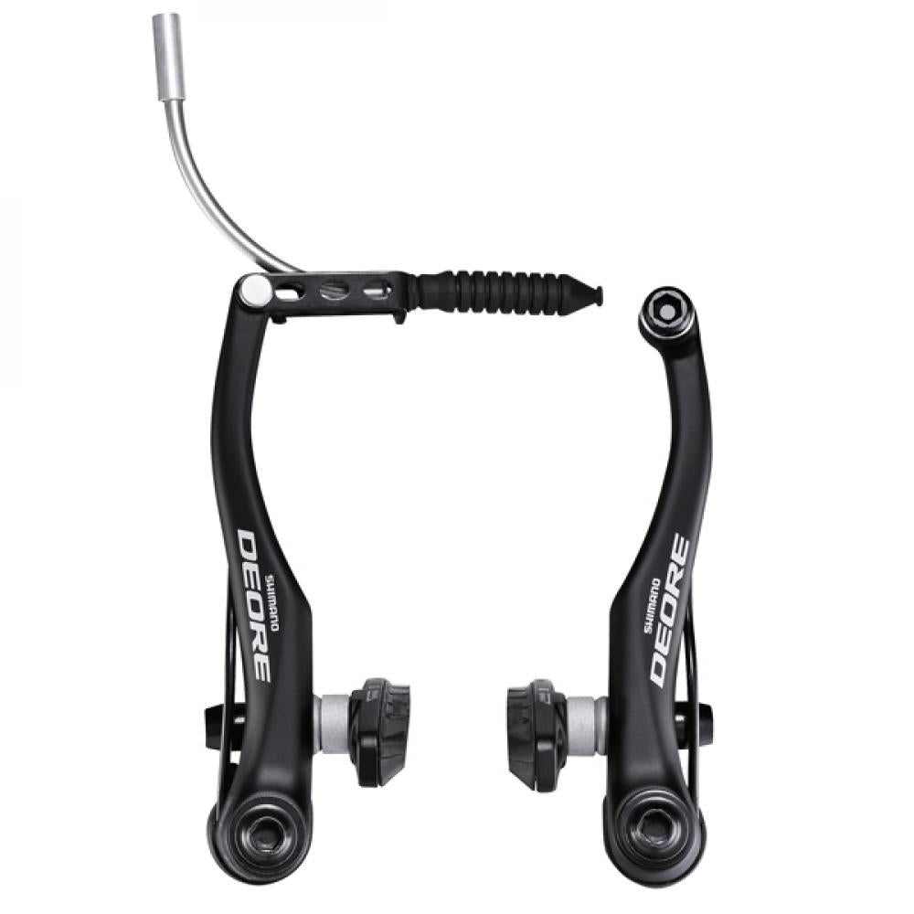 Deore Br-t610 V-brake Hr Schwarz - Leistungsstarke Trekking-felgenbremse