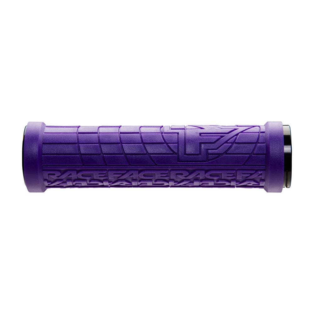 Race Face Grippler Lock-On Griff, 33mm, purple lila - maximaler Halt und Kontrolle