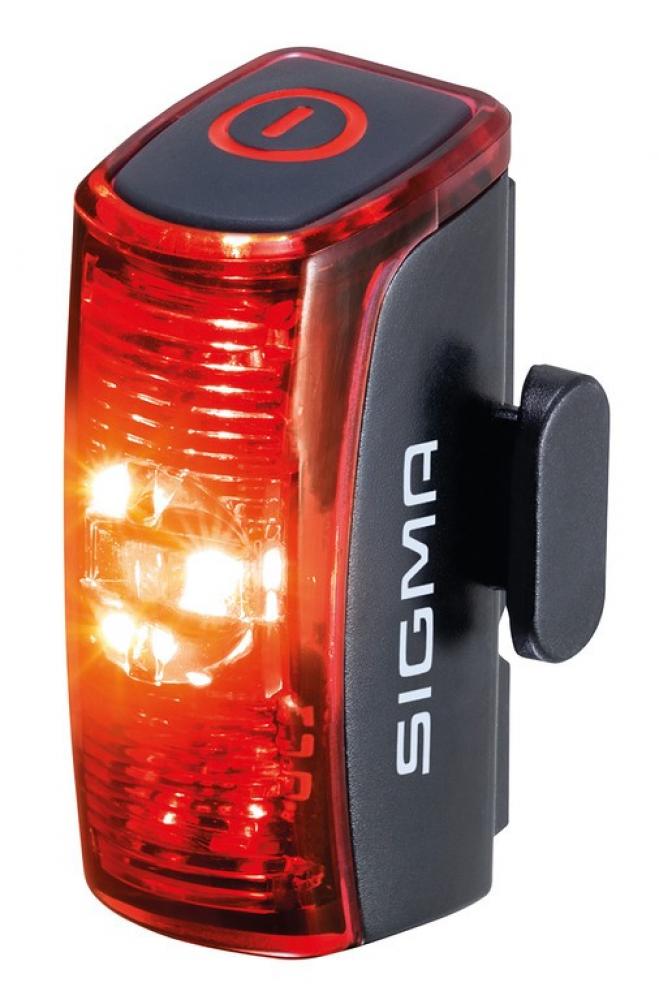 Akku Sigma Akku-rücklicht Infinity Mit K~ Led Schwarz Usb-anschluss Stvzo
