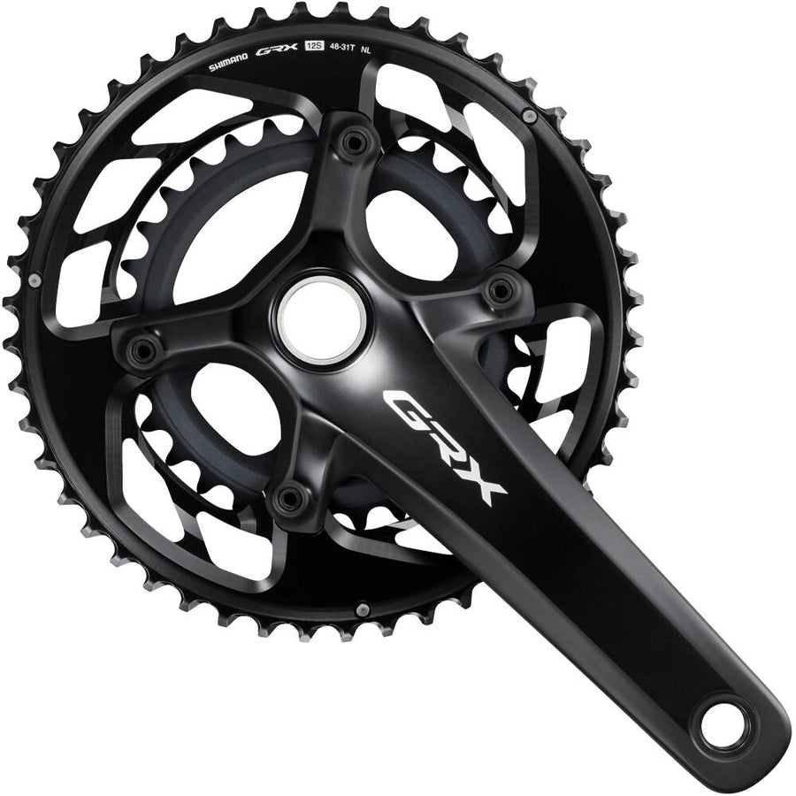 SHIMANO GRX FC-RX820-2  Kurbelgarnitur 2x12-fach 165 mm (48-31 Zähne)