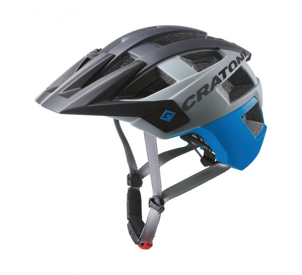 Cratoni Helm AllSet MTB blau schwarz matt M/L 58 bis 61cm