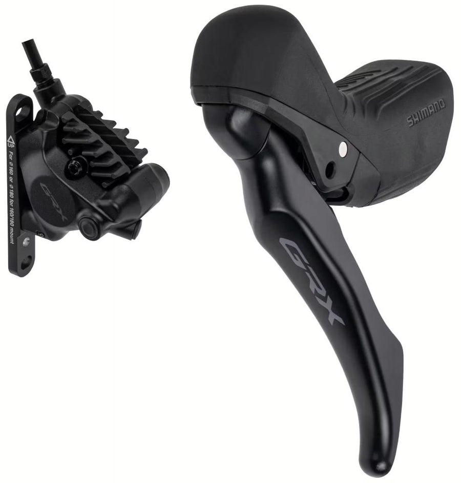 Scheibenbremse Shimano GRX ST-RX610 / BR-RX410 links - präzise Kontrolle für Gravel und Road