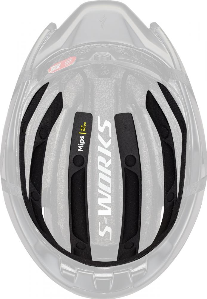 SPECIALIZED S-Works Evade 3 Helm Pad-Set Schwarz Größe M - Ersatz-Polster - Padset