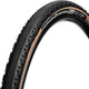 Challenge Gravel-Reifen Gravel Grinder TLR Clincher 28 Zoll (38-622) Schwarz/dunkelbraun - schneller Gravel-Allrounder