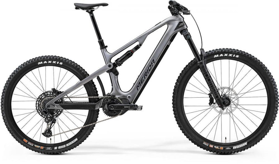 Merida eONE-SIXTY 6000 III1 gunmetal/schwarz M (43) - leistungsstarkes E-MTB für anspruchsvolle Trails