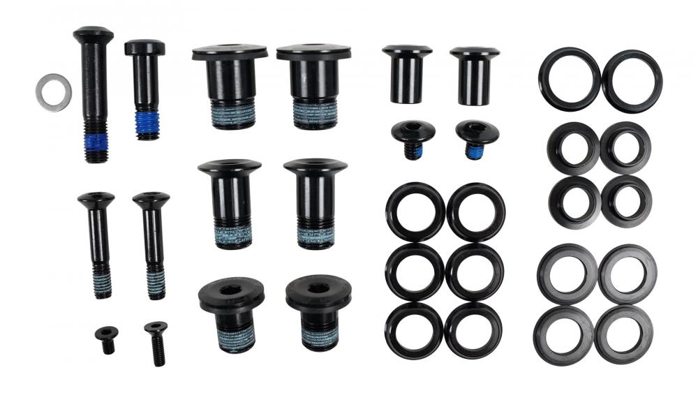 BLT KIT, MY21 SJ, ALLOY FRAME, SUSPENSION PIVOT BOLT KIT (W/ PIVOT SPACERS)