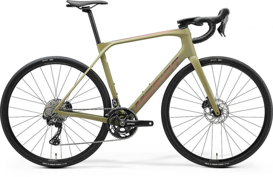Merida SCULTURA ENDURANCE GR 5000 II2 M SILK LOW KEY GREEN(B - komfortables Endurance-Gravel-Bike