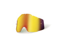 100% Gen 1 Replacement lens unis red - verspiegelte Ersatzscheibe für MX/MTB-Brillen