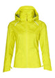 Basil Skane HiVis Damen Regenjacke neongelb S - 360° reflektierend - wasserdicht & atmungsaktiv (10.000 WP/MVP) Bionic Finish® Eco taillierter Schnitt & helmtaugliche Kapuze