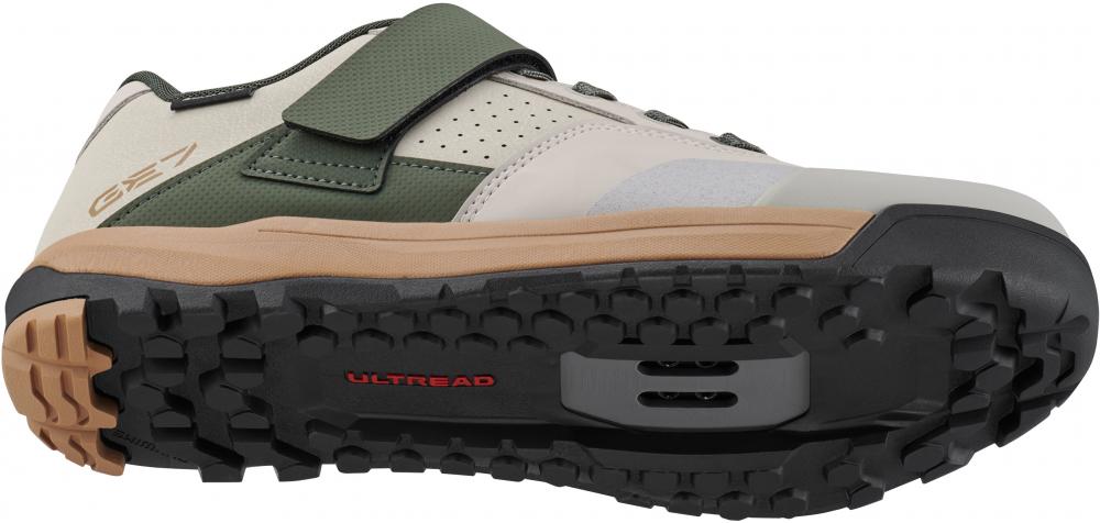 SHIMANO Fahrradschuhe GE700 MTB SPD Herren/Damen Typ Fahrradschuhe Größe 40, Grau