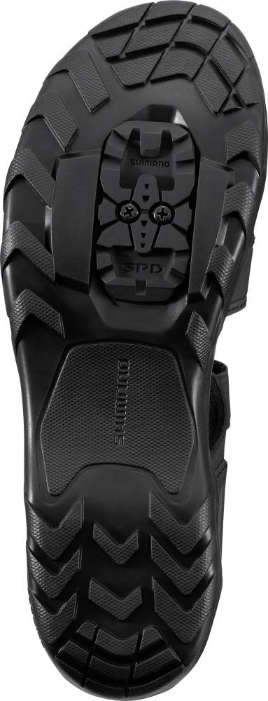 SHIMANO Fahrradschuhe SD500 Herren/Damen MTB SPD Größe 45, Schwarz