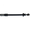 Weber Steckachse universal 142-148 mm x 12 mm Schwarz - sichere Kupplungsaufnahme - Anhaengerkupplung