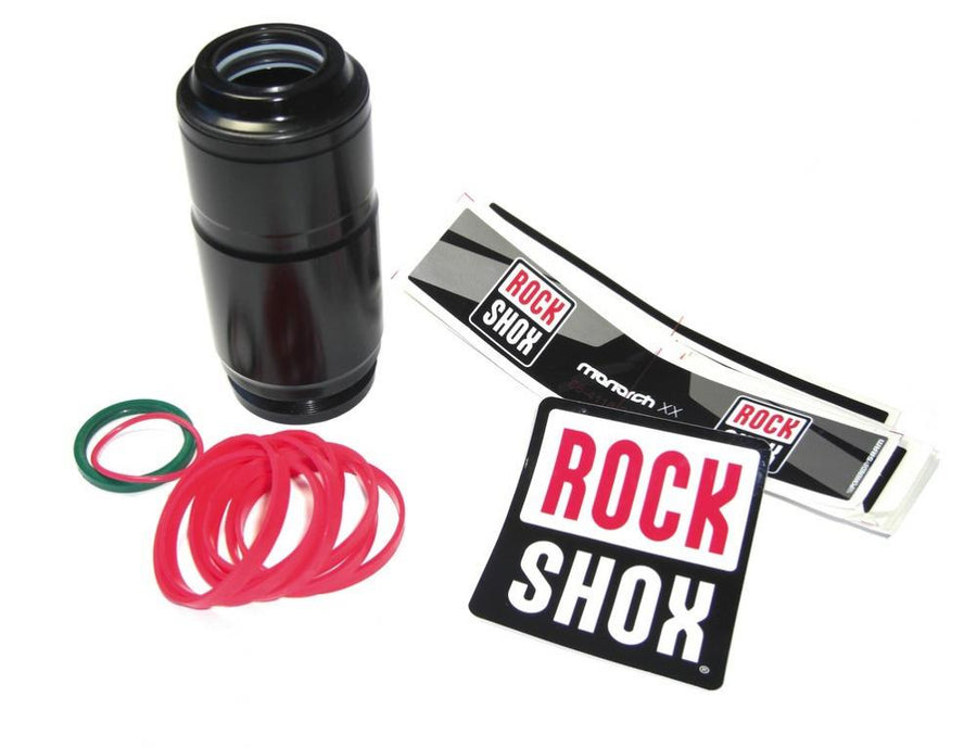 RockShox DebonAir Luftkammer Upgrade Kit mit Dichtungen und Aufklebern für Monarch/RT3 Dämpfer.