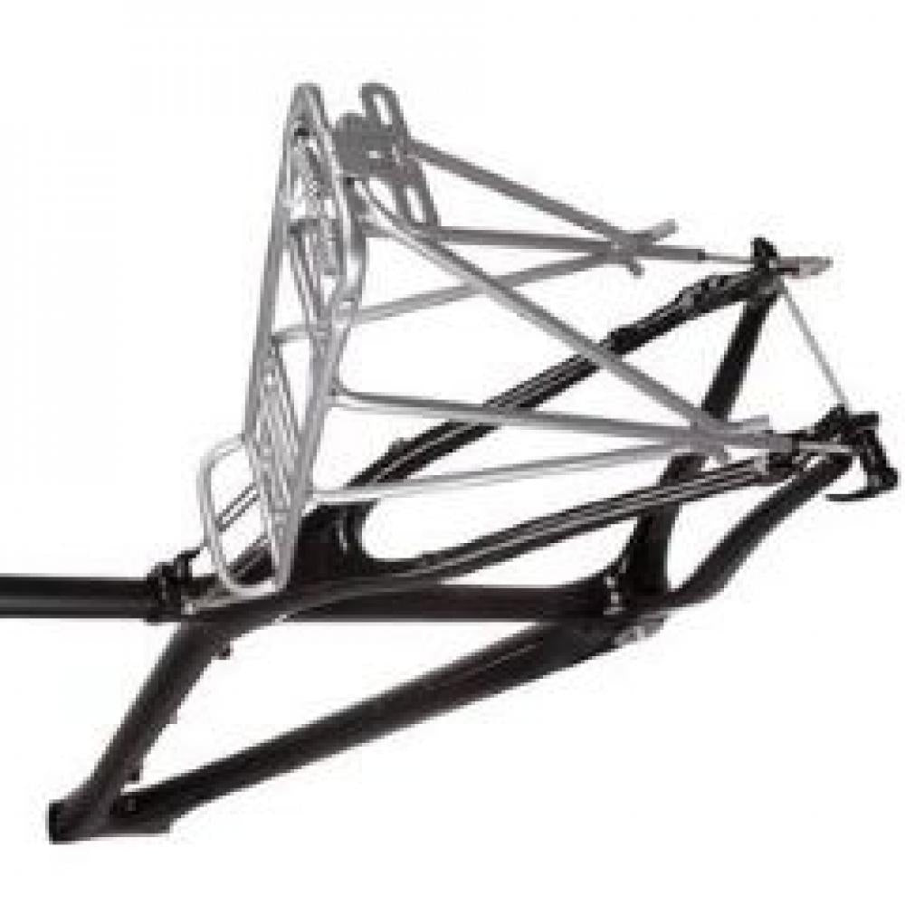 M-WAVE Racky Axle Schnellspanner stabile Befestigung für Gepäckträger am Fahrrad