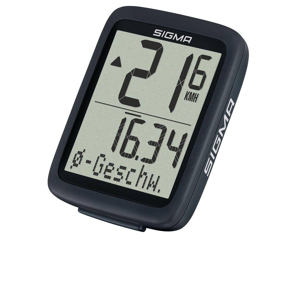 SIGMA BC 8.0 WR Fahrradcomputer kabelgebunden - Wasserdicht mit 8 Funktionen - FahrradcomputerGPS