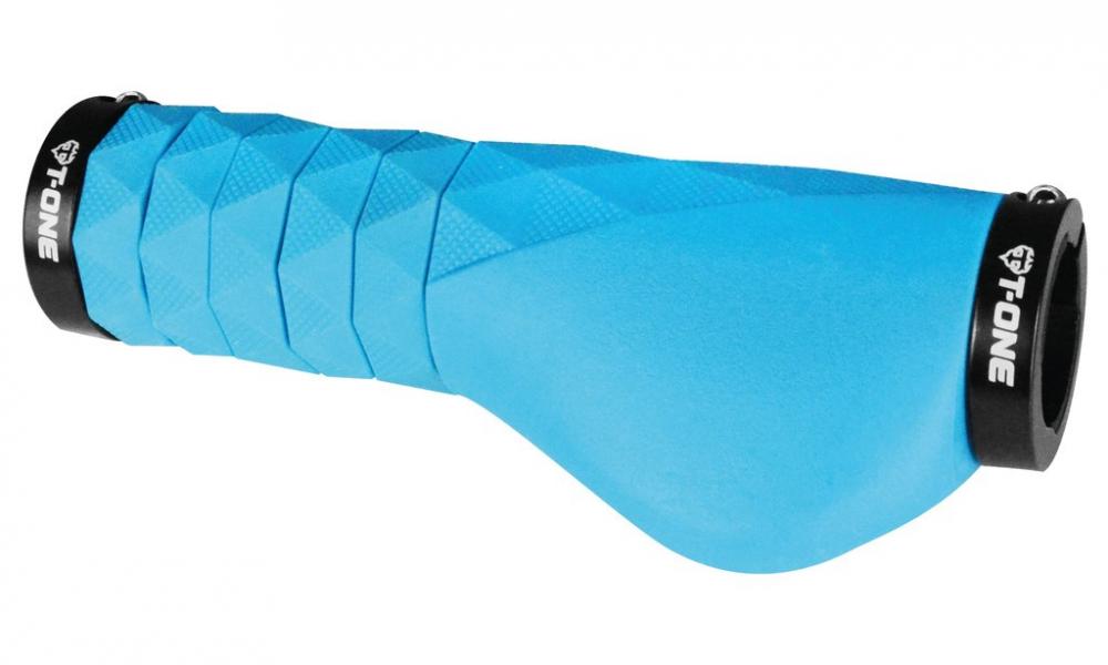 T-One Diamond Plus Ergo Fahrradgriffe 94/134 mm blau