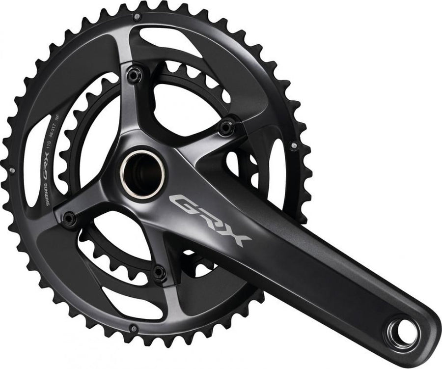 SHIMANO Kurbelgarnitur GRX FC-RX810-2 Kurbelgarnitur - 810-2, 11-fach, 172,5 mm, 48-31 Zähne, 31 Zähne