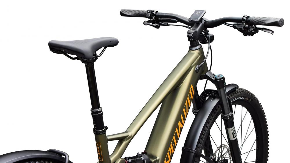 TERO X 5.0 29 Zoll MTB Mountainbike - Laurel Green Metallic/Orange XL - E-Mountain Bike