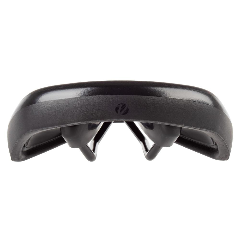 VELO Vacu V Sattel 248 × 168 mm schwarz  nahtlos vakuumverschweißt, Stahl-Gestell, Channel & Arc-Tech Federung