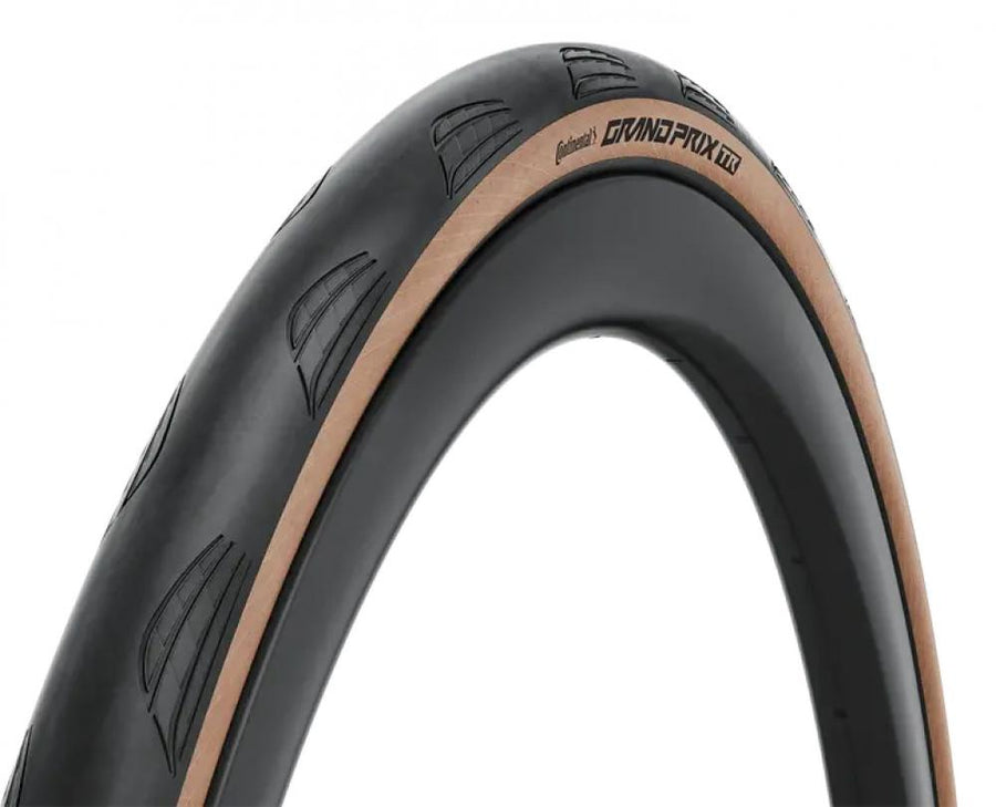 Continental Grand Prix TR Tubeless Ready Rennradreifen 700x25C, schwarz-braun.