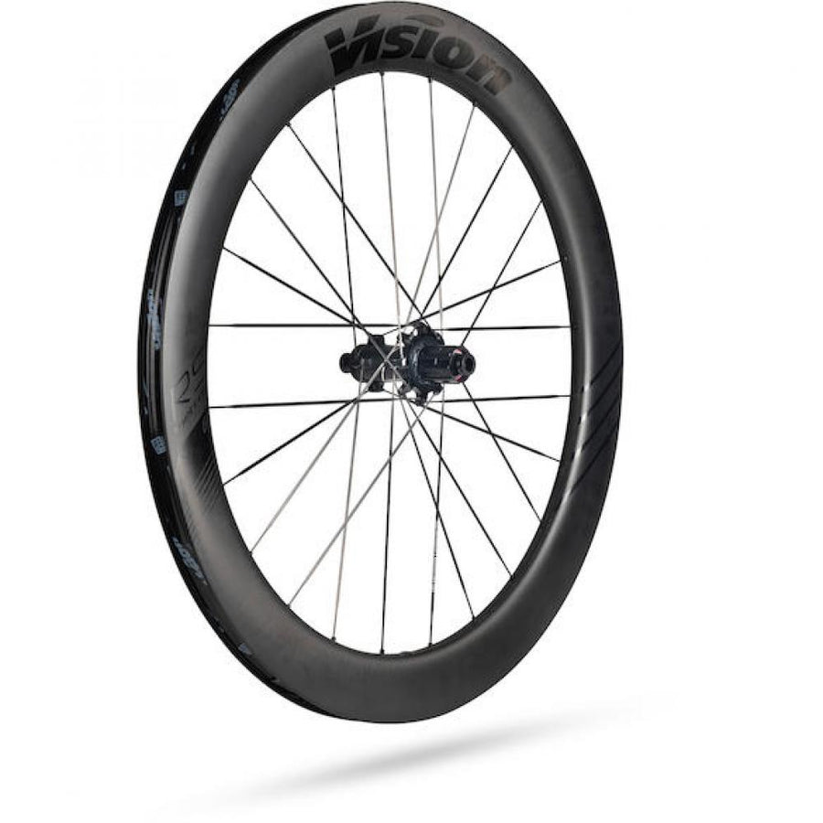 Vision Laufradsatz Metron 60 RS 60 Schwarz - aerodynamischer Carbon-Race-Laufradsatz