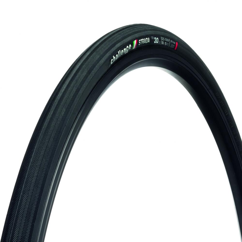 Road-reifen Strada Race Clincher 30-622 Schwarz/schwarz - Komfortabler Allround-rennradreifen