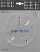 SHIMANO Kettenblatt ALFINE FC-S500 39 Zähne Silber - effiziente Übersetzung für Nabenschaltungen