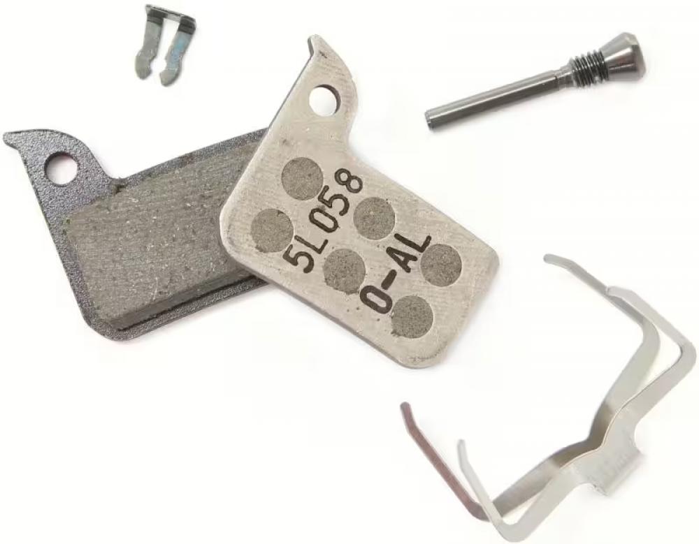 SRAM Scheibenbremsbeläge Road Disc/Level organisch Aluminium - leise Bremskraft für Rennrad und MTB