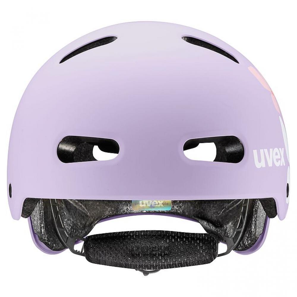 uvex kid 4 style flower lilac matt | 51-55