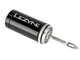 LEZYNE, Flickzeug, Tubeless Kit, schwarz, Werkzeug zur Reifenreparatur, Inkl. 5 Gummistreifen, Material Aluminium