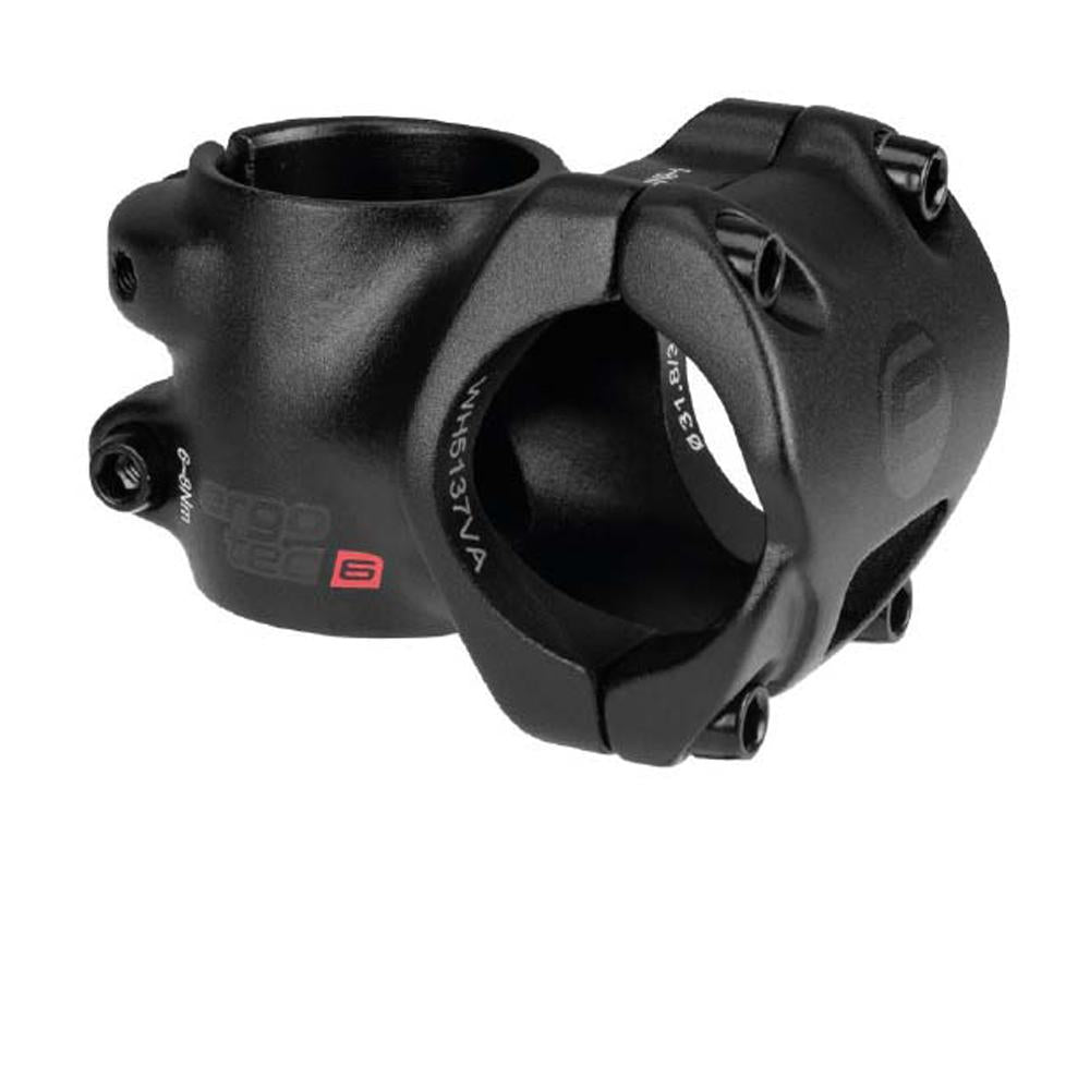 ErgoTec Ray Vorbau 35 mm, 0° schwarz - kurzer Ahead-Vorbau für präzises Handling