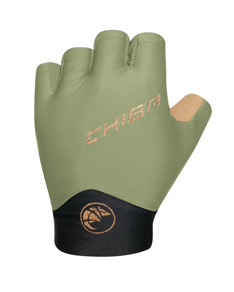 CHIBA ECO Glove Pro - Radhandschuhe olive XXL, atmungsaktiv & gepolstert