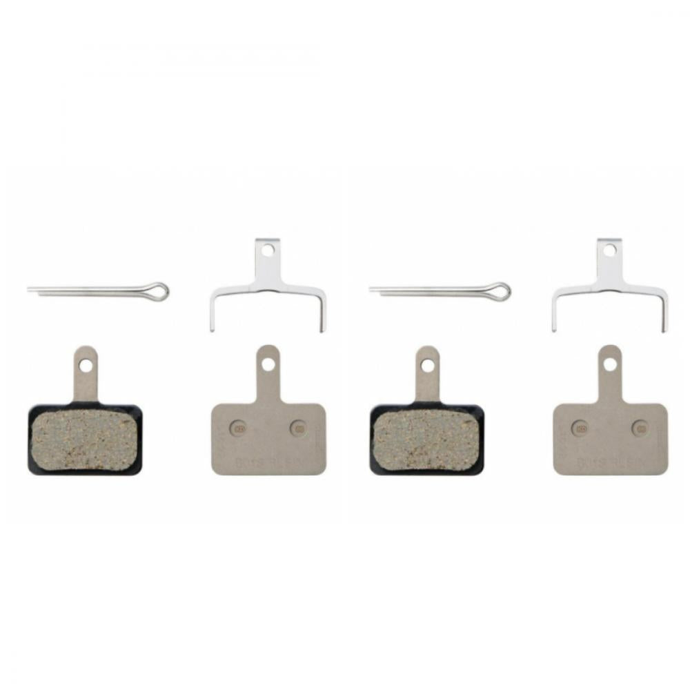 Shimano B03S Resin Scheibenbremsbeläge, organisch, 2er-Set, kompatibel mit BR-MT200, BR-MT400, BR-MT500, 40% verschleißfester als B01S