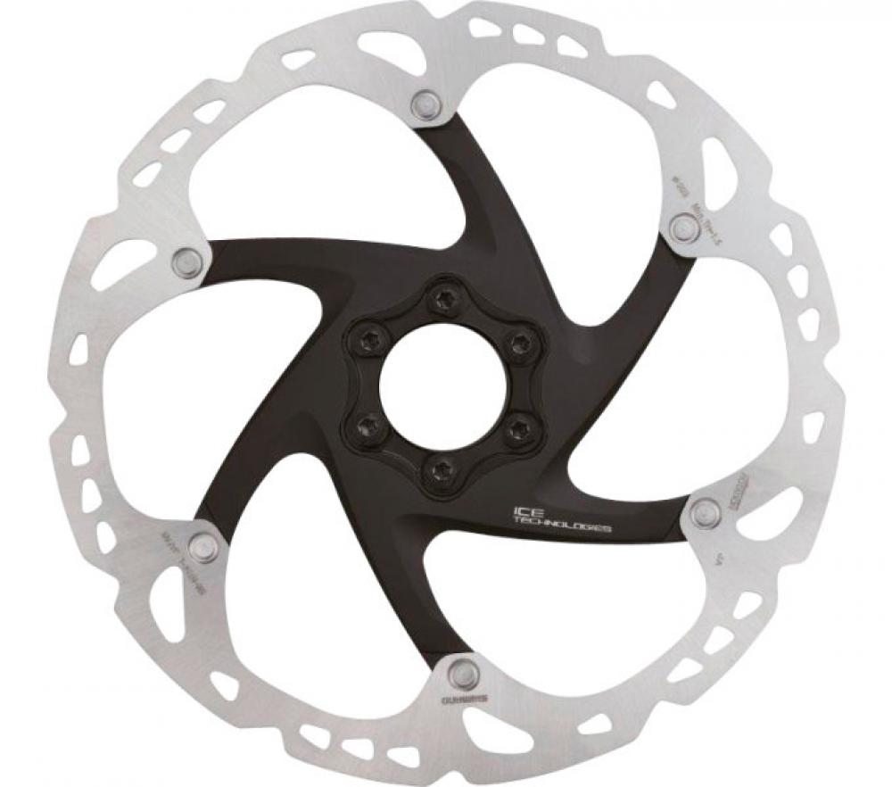 Shimano Deore XT SM-RT86 203mm 6-Loch Bremsscheibe - starke Bremsleistung mit Ice-Tech